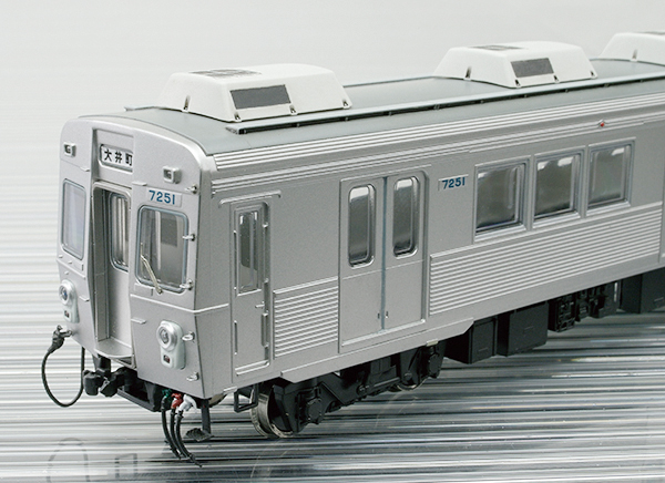 懐かしの東急7200系を楽しむ！鉄道模型にパーツを付けてメイクアップ