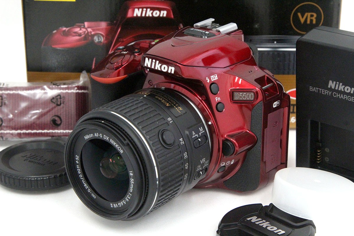D5500 18-55 VR II レンズキット レッド CA01-A11225-3Y4 | ニコン
