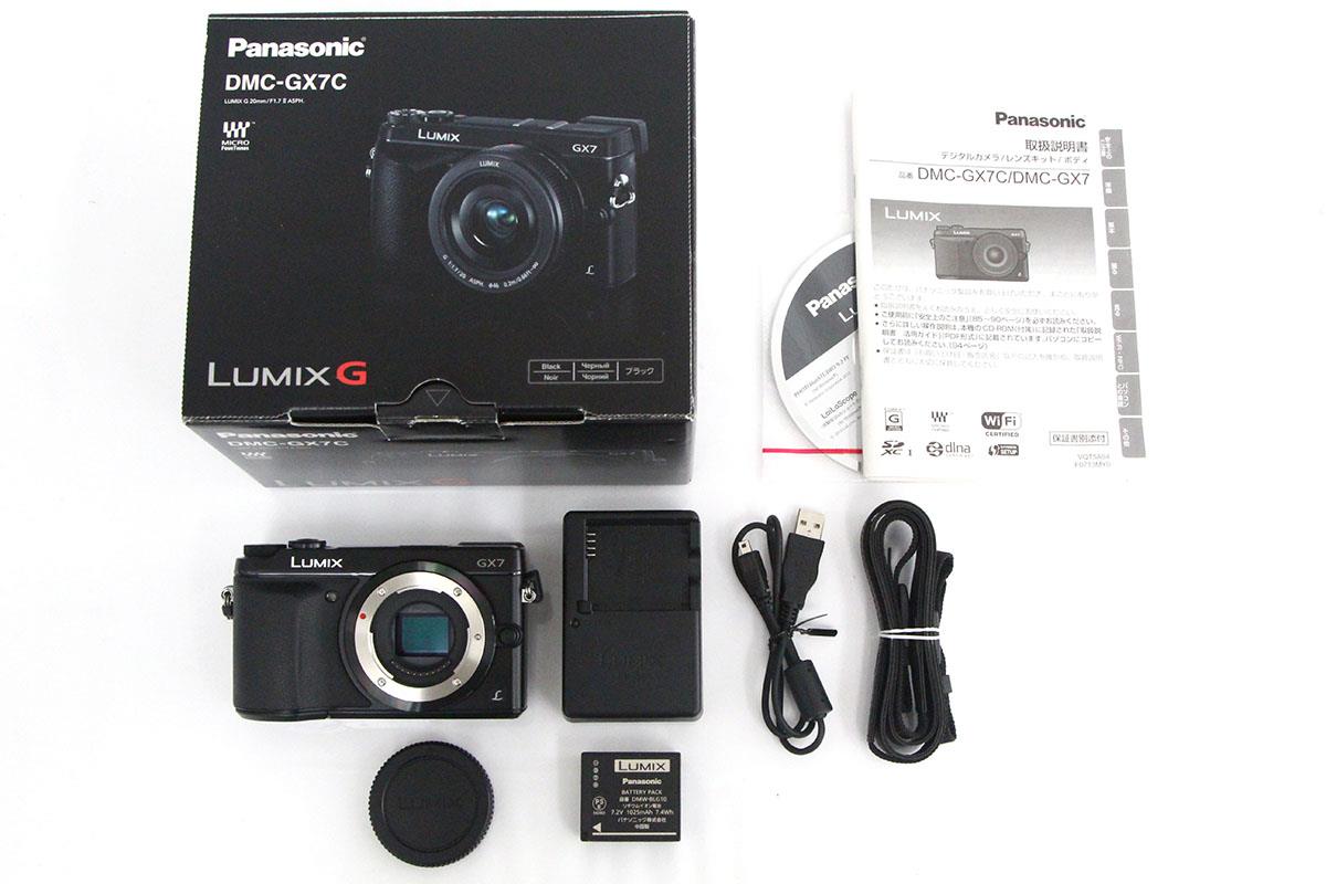 LUMIX DMC-GX7 ボディ シャッター回数 約1600回以下 γA4339-2O3