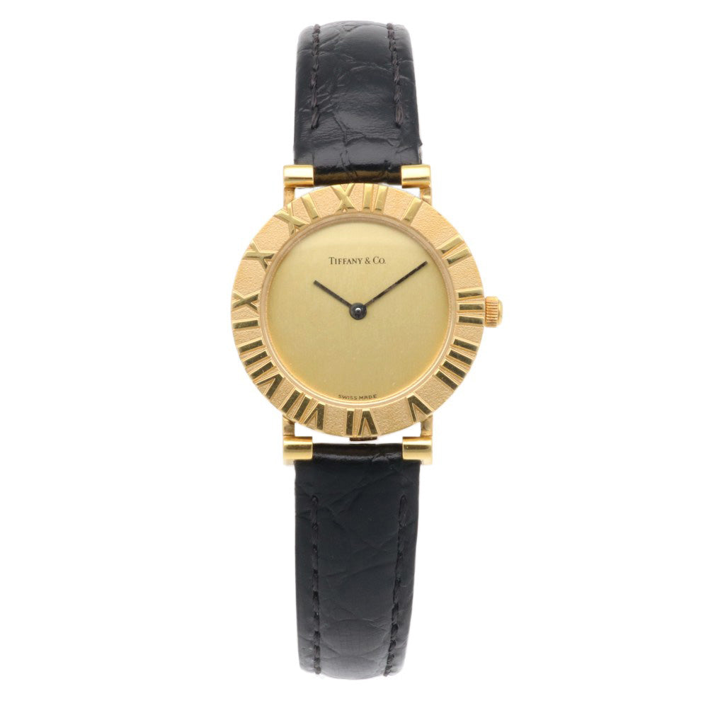 TIFFANY&Co. ティファニー K18YG 腕時計 アトラス 18金 K18イエロー