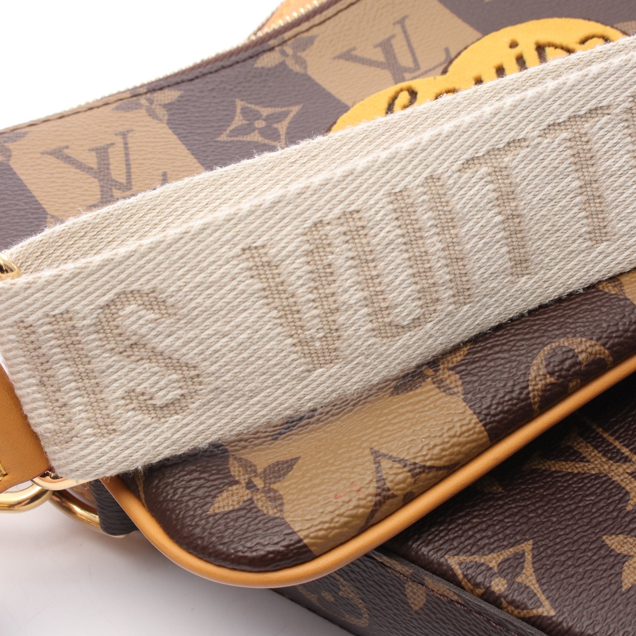 LOUIS VUITTON × NIGO トリオ メッセンジャー モノグラムストライプ LV