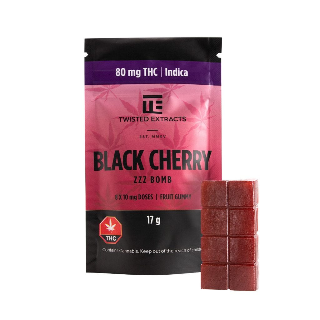 Black Cherry Indica Zzz Bomb by Twisted Extracts - REEFSIDE