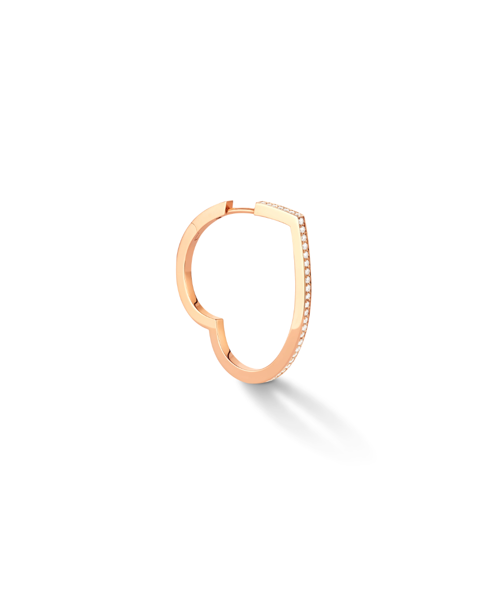 REPOSSI/レポシ通販 | アンティフェール ハート ピアス 18KPG【片耳