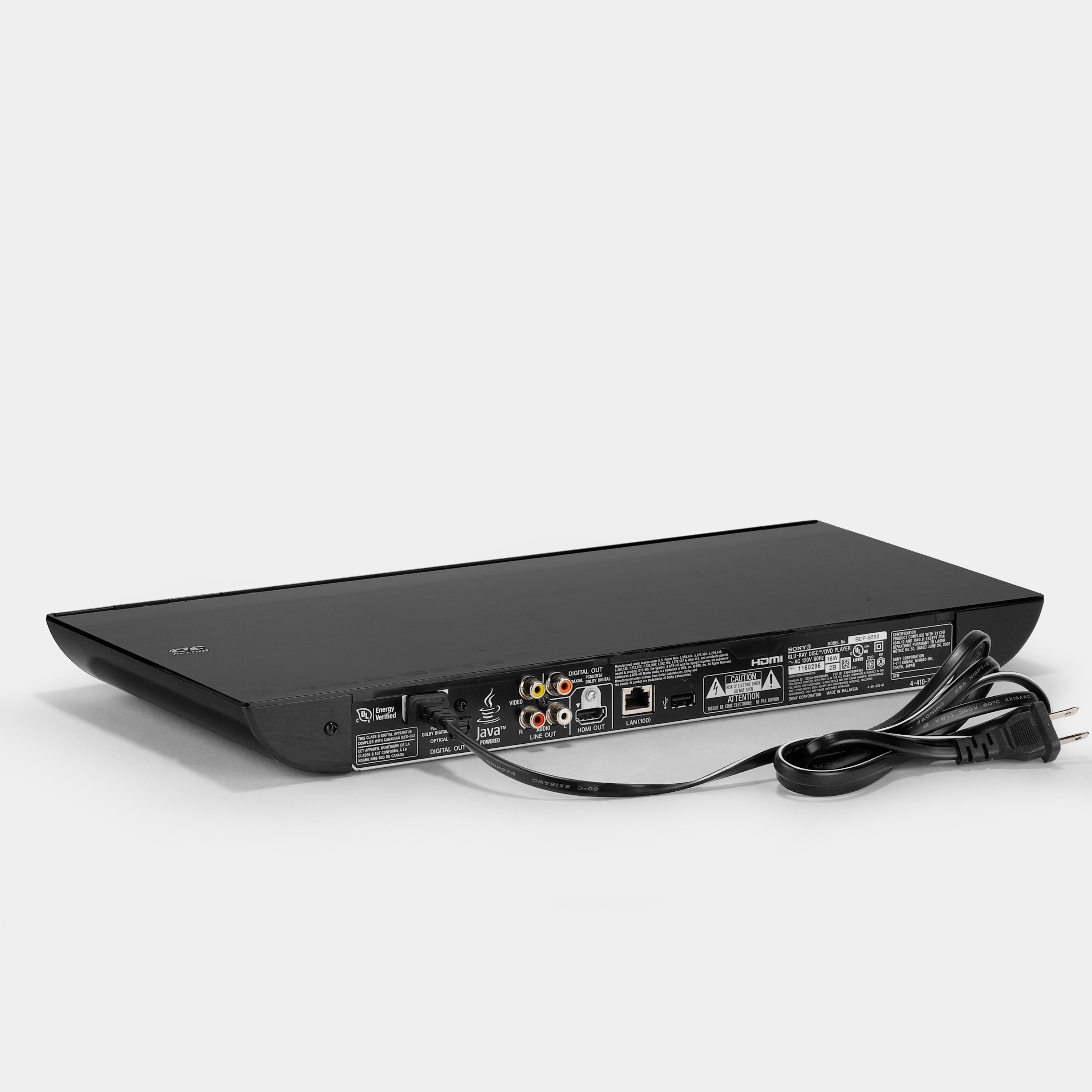 Sony BDP-S590 Blu-Ray DVD Player (B-Grade)