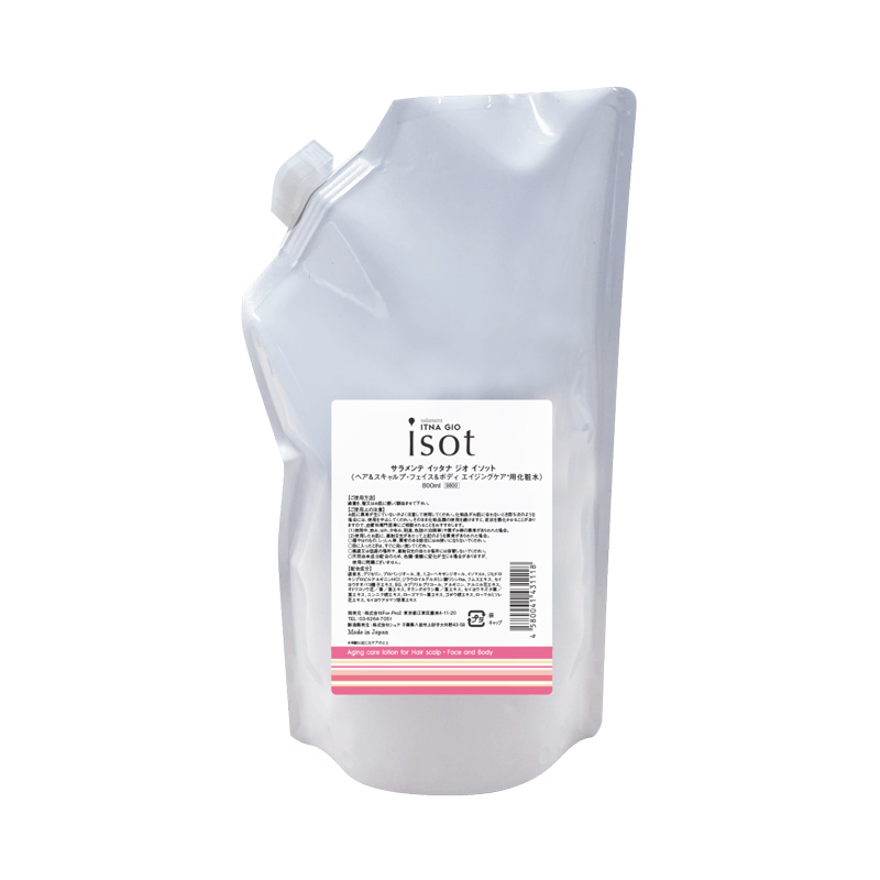 サラメンテ イッタナジオ イソット ITAN GIO 800ml（詰め替え用） / RITA