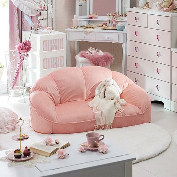 直送】シェルソファ/1.5人掛け｜かわいいお姫様インテリア家具・雑貨の