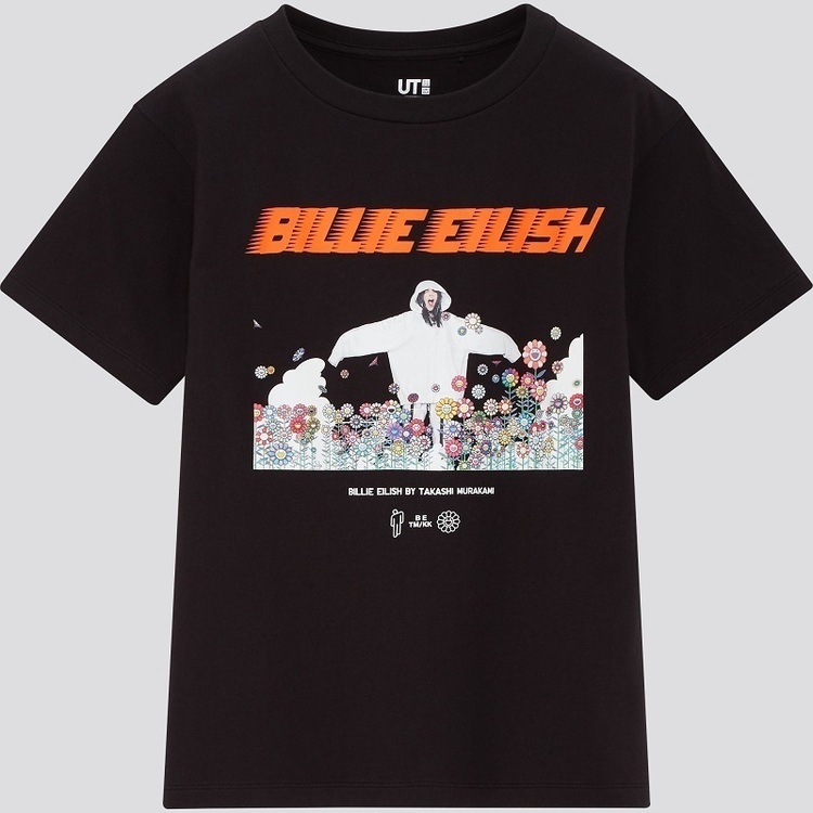 ビリー・アイリッシュ、ユニクロ 「UT」が販売する村上隆とのコラボ