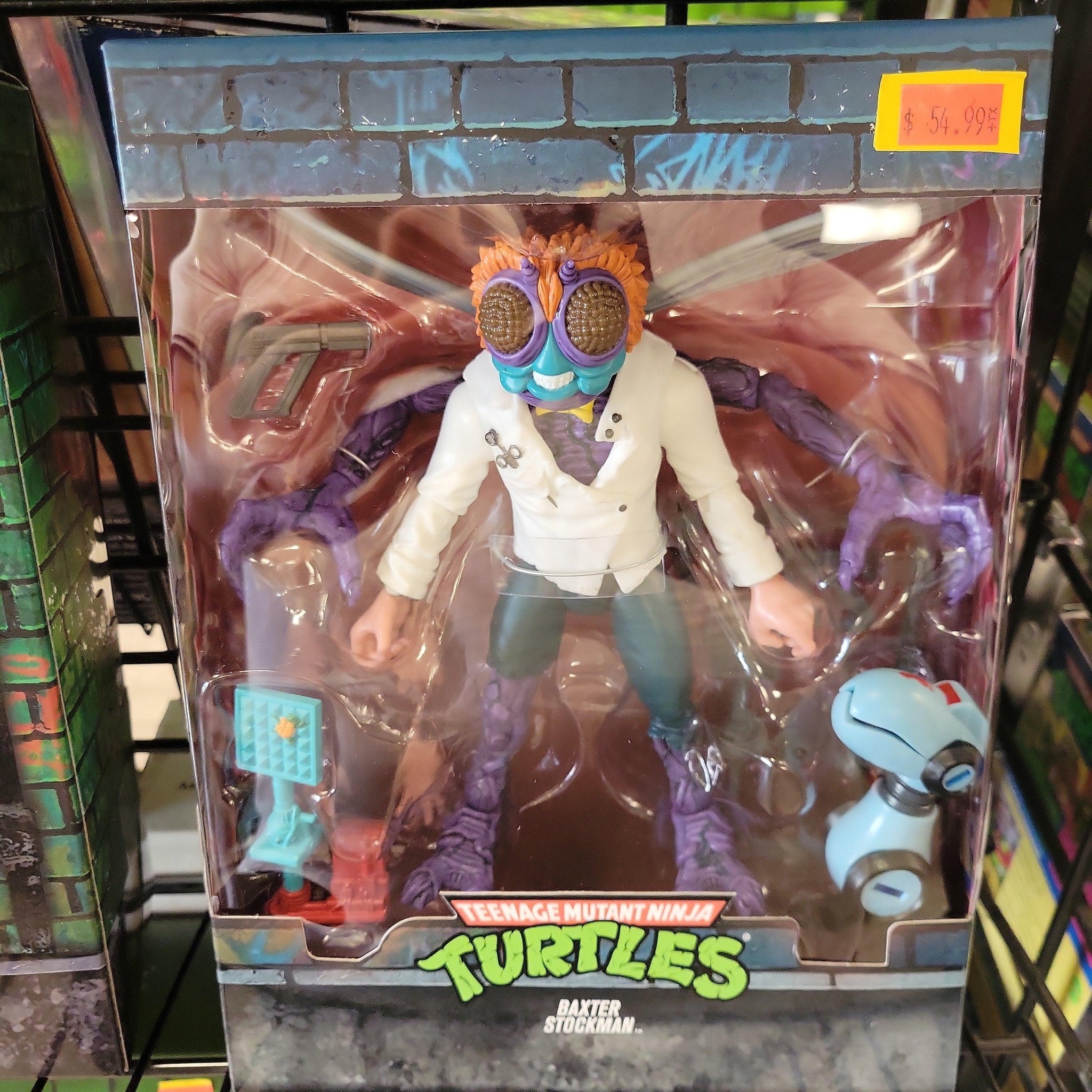 Super 7 Teenage Mutant Ninja Turtles Baxter Stockman| Rogue Toys