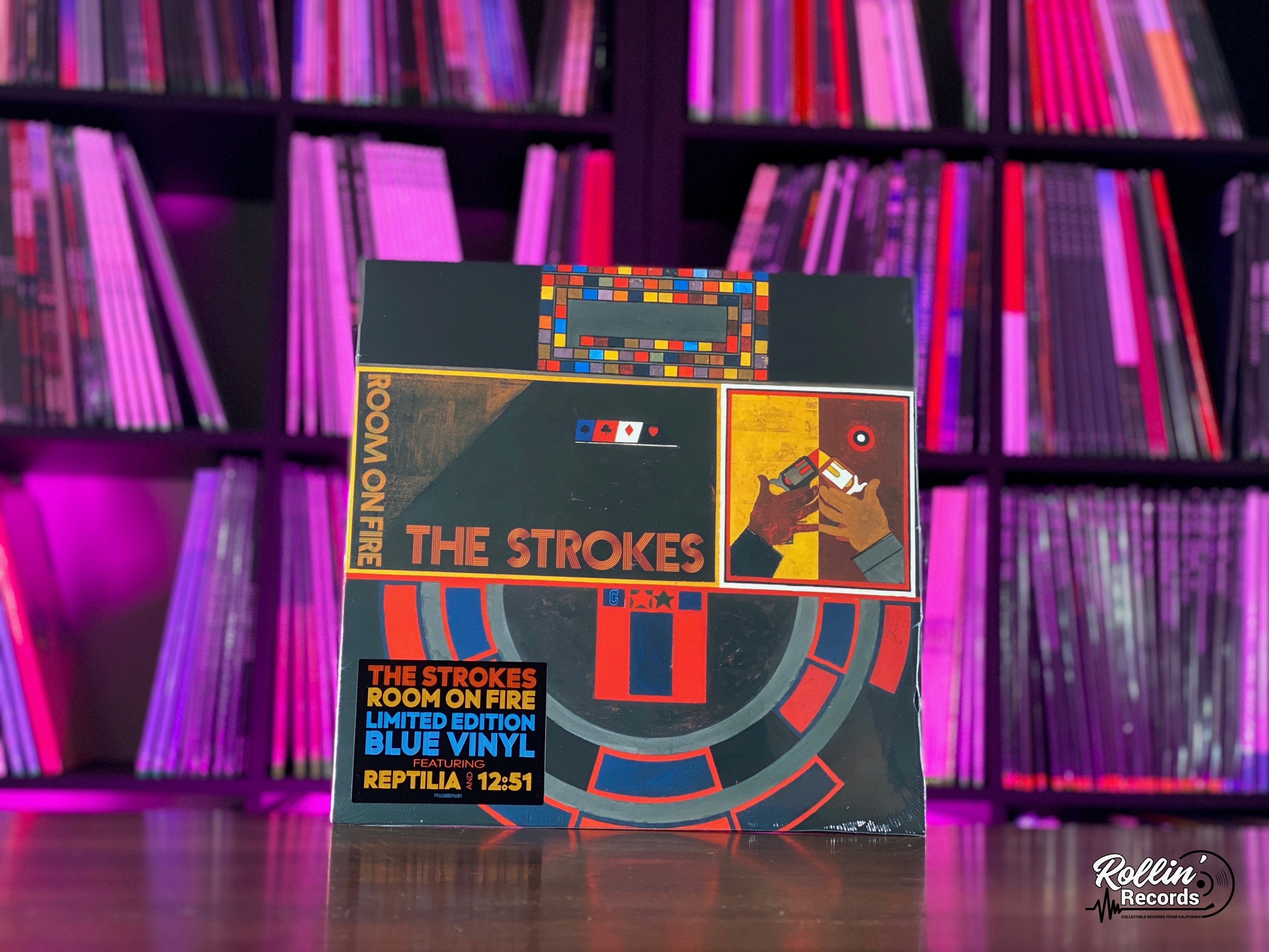 The Strokes - Room On Fire (Blue Vinyl) – Rollin' Records