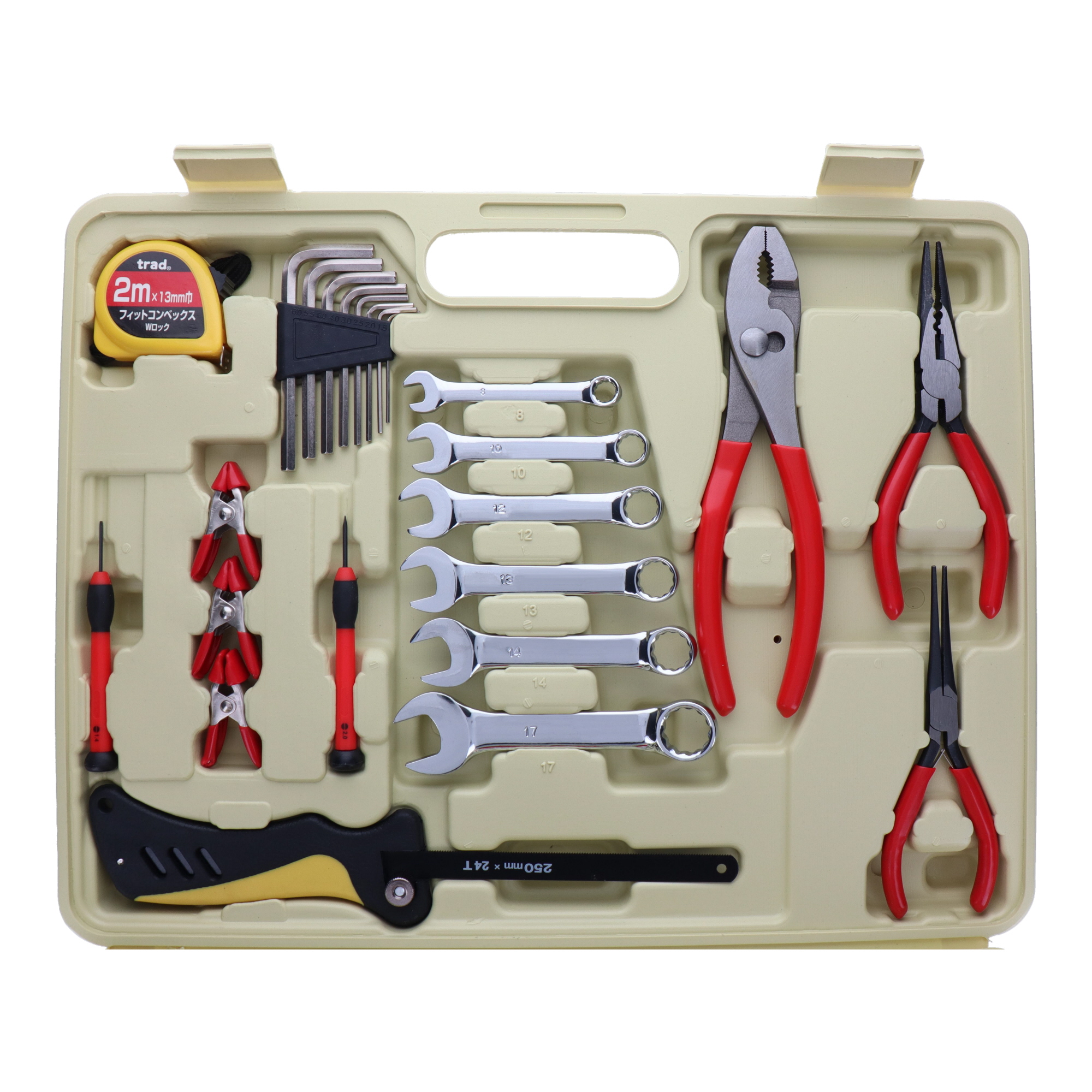 TS-58 工具セット 複合品 セット 58pcs.工具セット｜株式会社 三共