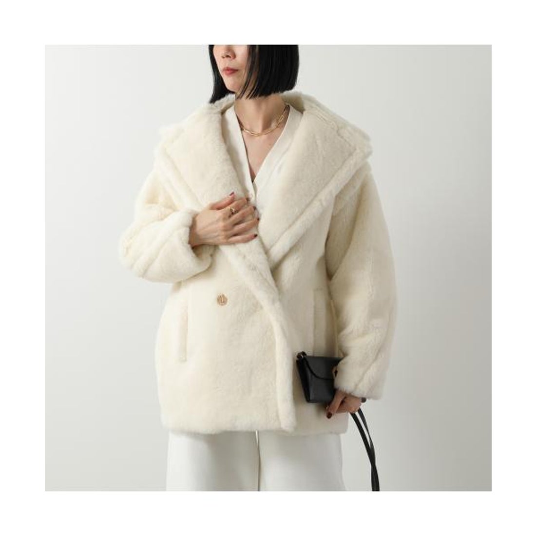 マックスマーラ Max Mara MAX MARA テディジャケット OLGA テディベア