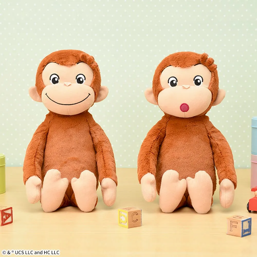 おさるのジョージ Lぬいぐるみ いろいろポーズ｜プライズ・くじ