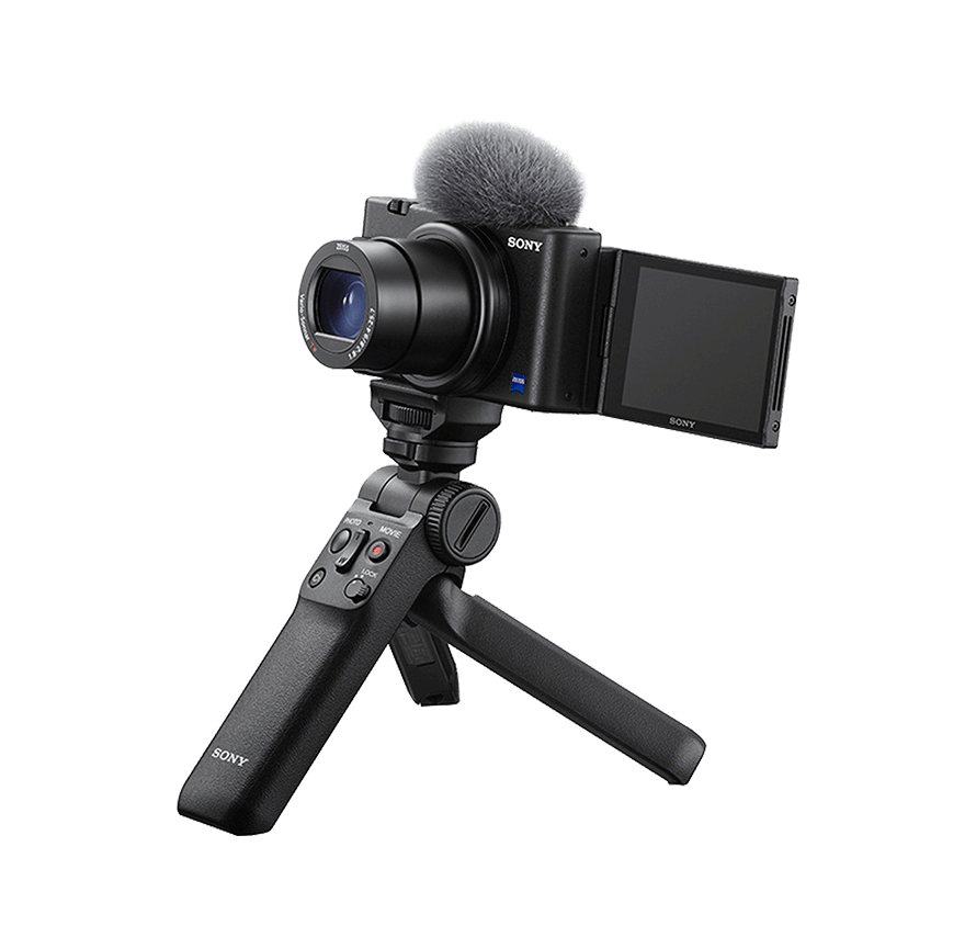レンタル]ソニー SONY VLOGCAM ZV-1G シューティンググリップキット