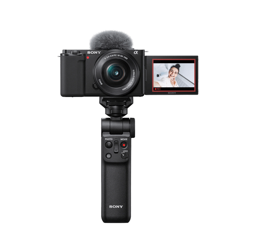 ソニー SONY VLOGCAM ZV-E10 シューティンググリップキット [vlog