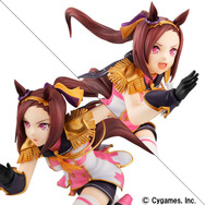 バクシン、バクシーンッ！『ウマ娘』サクラバクシンオーが勝負服姿で