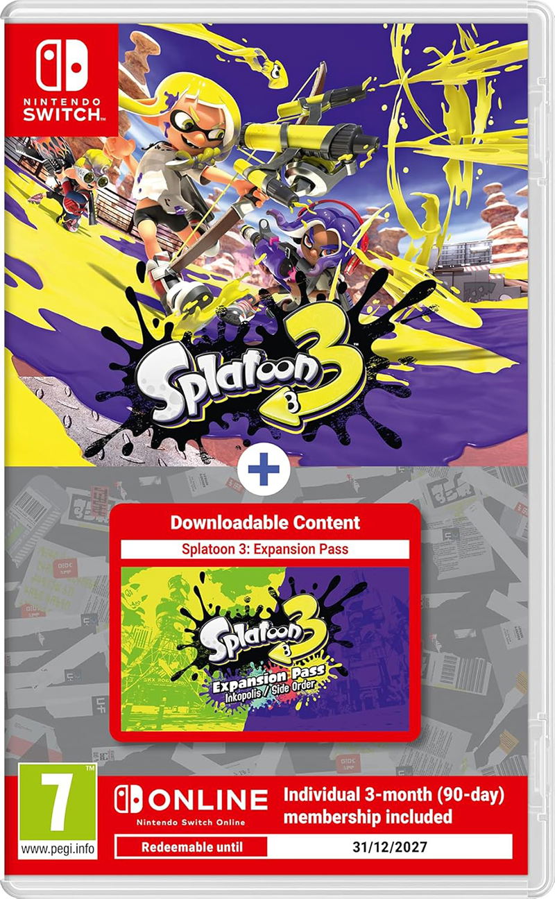 Splatoon 3 + Expansion Pass for Nintendo Switch, Nintendo Switch 2