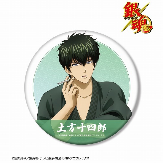 銀魂 坂田銀時 土方十四郎 コレクション缶バッジ HEROES ヒーローズ