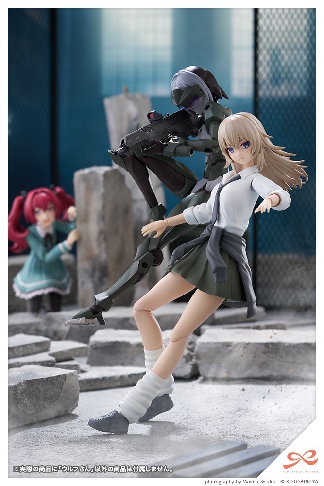 コトブキヤ 創彩少女庭園 ウルフさん｜ホビーの総合通販サイト ホビー