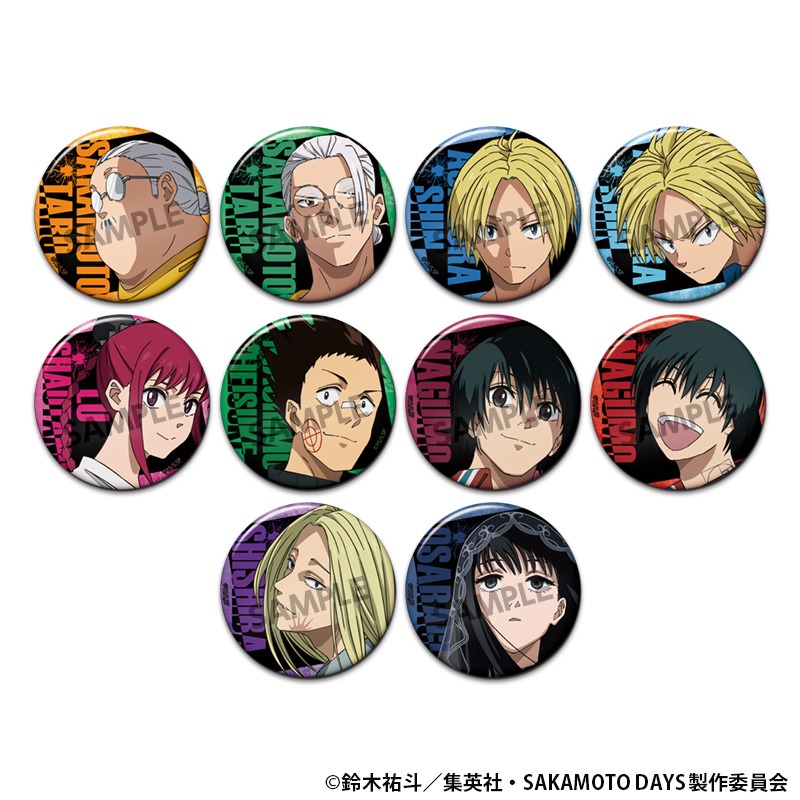 SAKAMOTO DAYS 缶バッジコレクション vol.1 50個入りBOX｜ホビーの総合