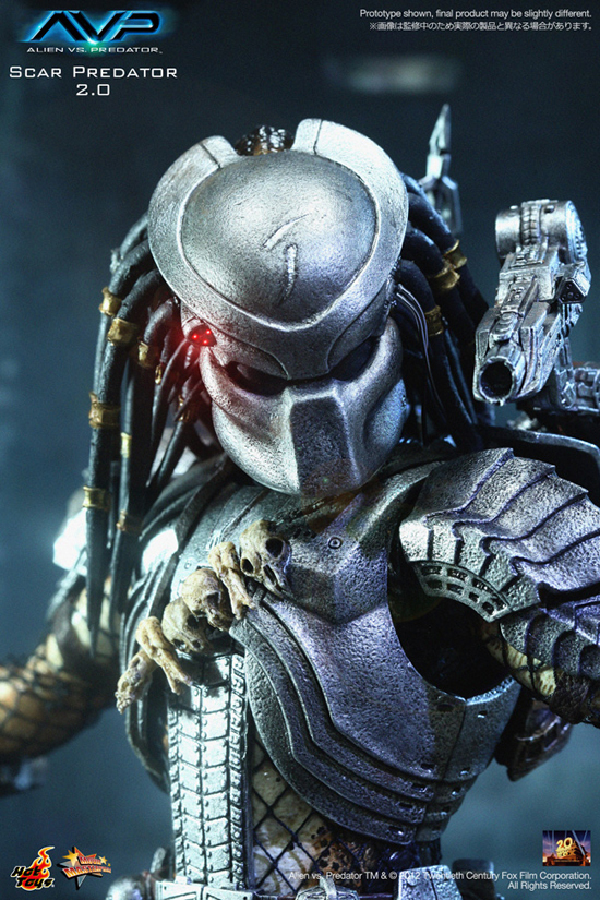 ホットトイズ ムービー・マスターピース AVP 1/6 スカー・プレデター
