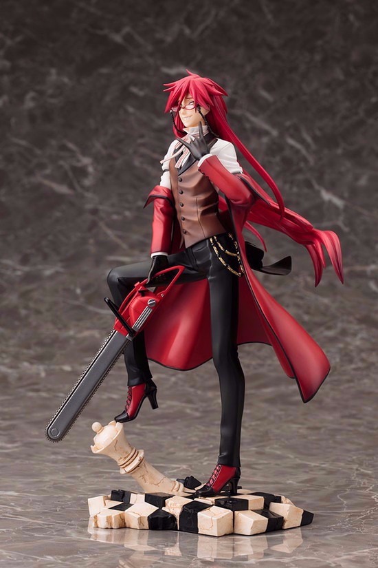コトブキヤ ARTFX J 黒執事 Book of Circus 1/8 グレル・サトクリフ