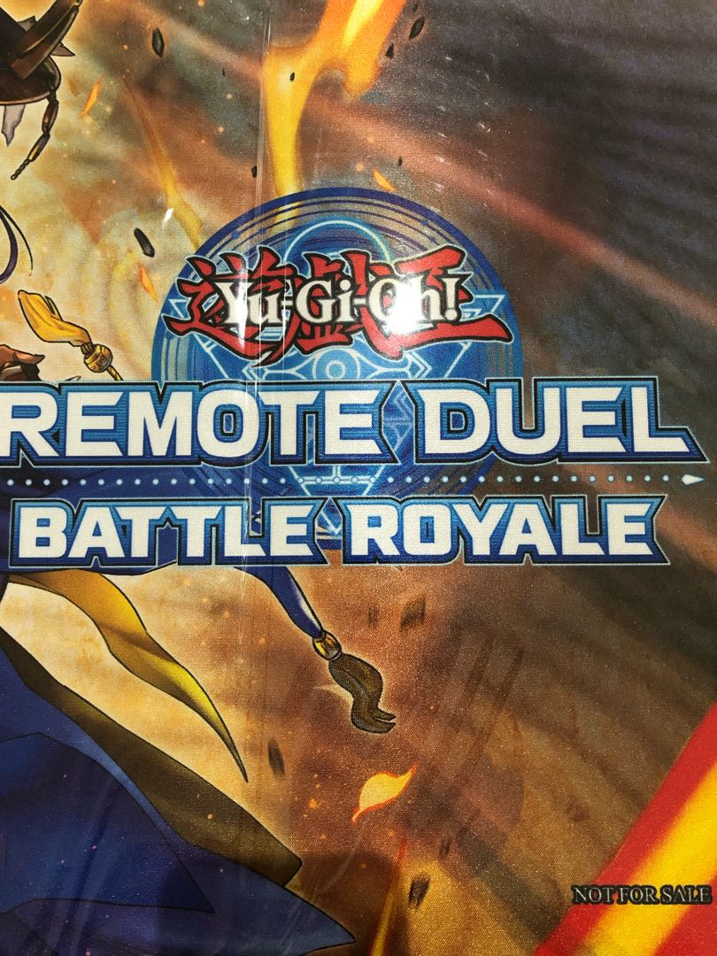 遊戯王 公式プレイマット 妖眼の相剣師 REMOTE DUEL アジア プレマ