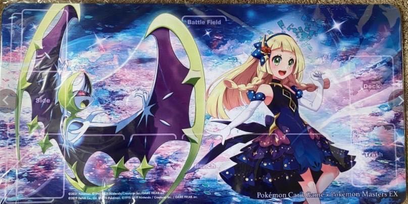 ☆プレイマット☆ ポケモン リーリエ ルナアーラ カスタム仕様 海外版