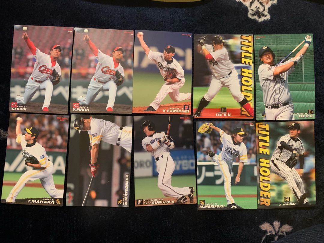 プロ野球チップスカード2008〜13年 計10枚 詳細あり。 10枚の通販 fumi