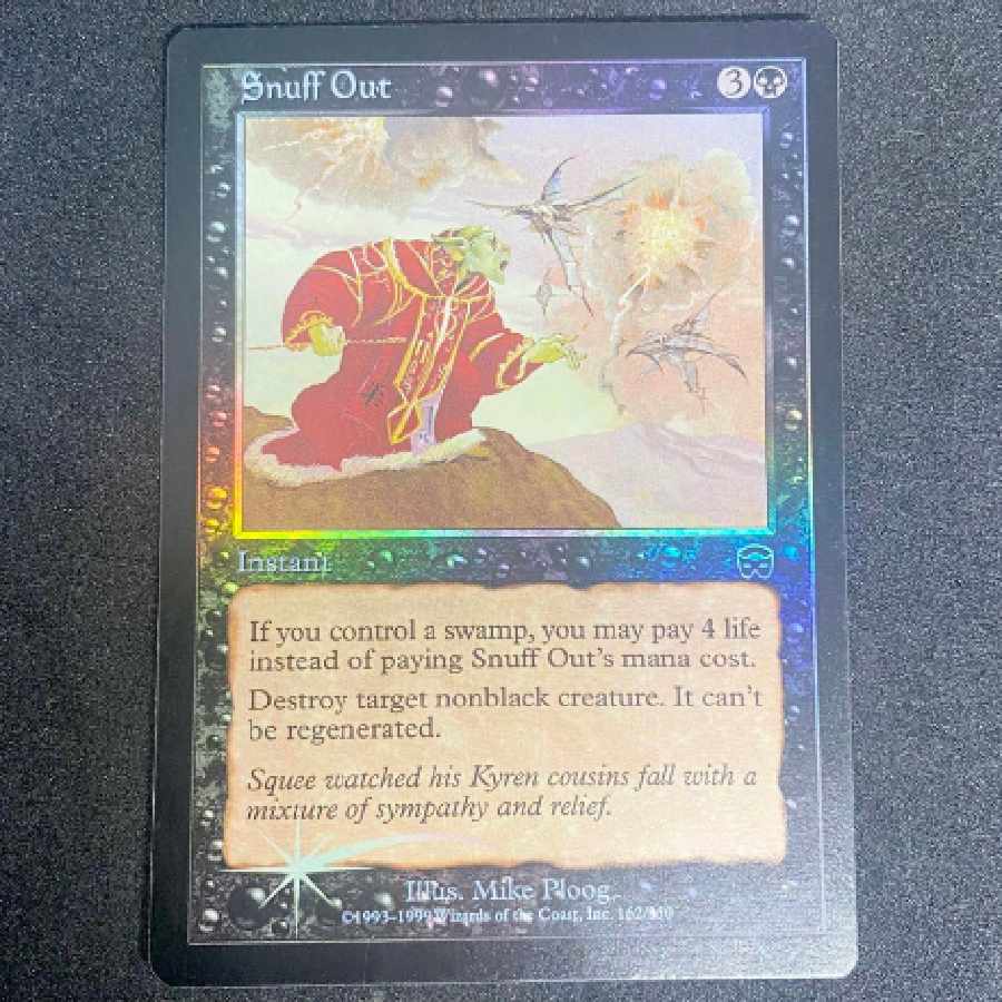 MTG][英語FOIL] MTG/殺し/Snuff Out/MMQ/foil/英語版 128) MTG 殺し