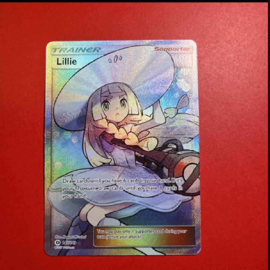 リーリエ SR ハット・帽子 英語 海外 ポケモンカード 1枚の通販 ちゃっ