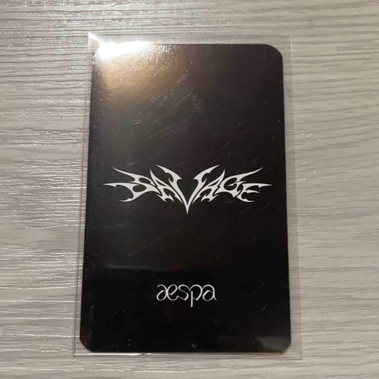 ☆SGS限定☆ aespa エスパ ウィンター トレカ Deluxe Box 1枚の通販 TT