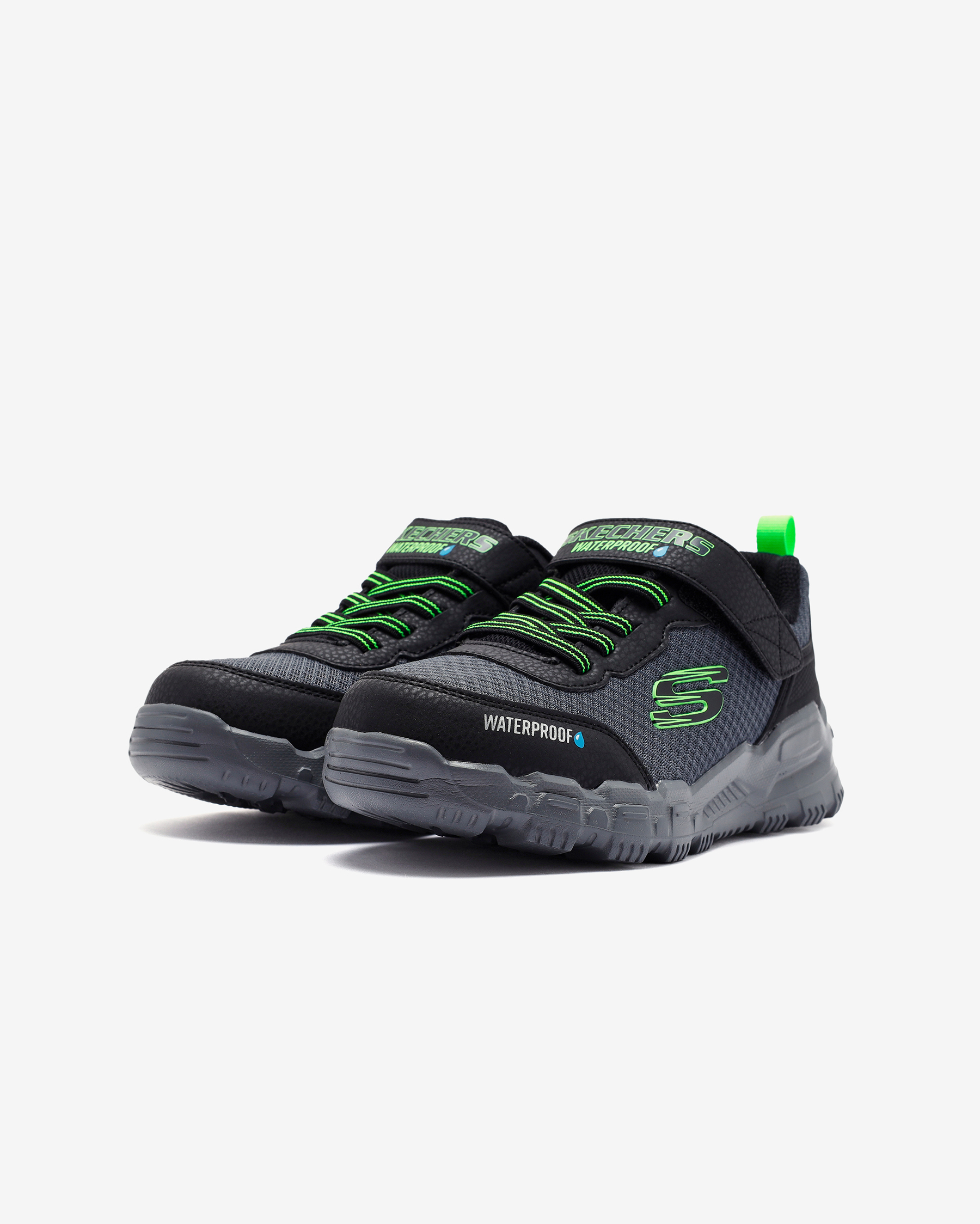 Skechers Adventure Track - Aquatastic Büyük Erkek Çocuk Gri Spor