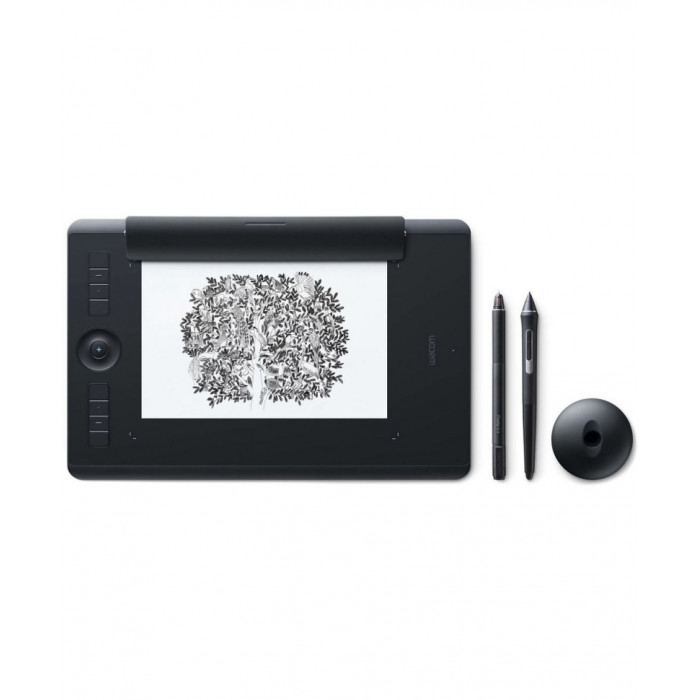 Wacom PTH-660/K0-F Intuos Pro M 數位繪圖板- M Size | 8,192 階數位