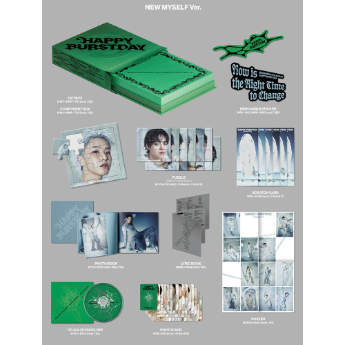 SEVENTEEN - HAPPY BURSTDAY [5th Album/3種のうち1種ランダム発送