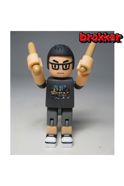 Hi-STANDARD brokker フィギュア (DAY2ver.) / ロックファッション