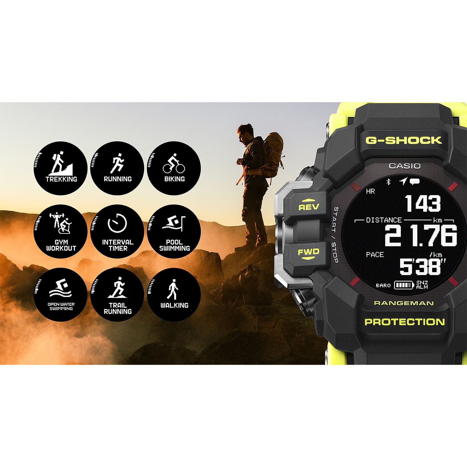 Gショック】MASTER OF G RANGEMAN / GPR-H1000RY-1A9JR – GQ SHOP