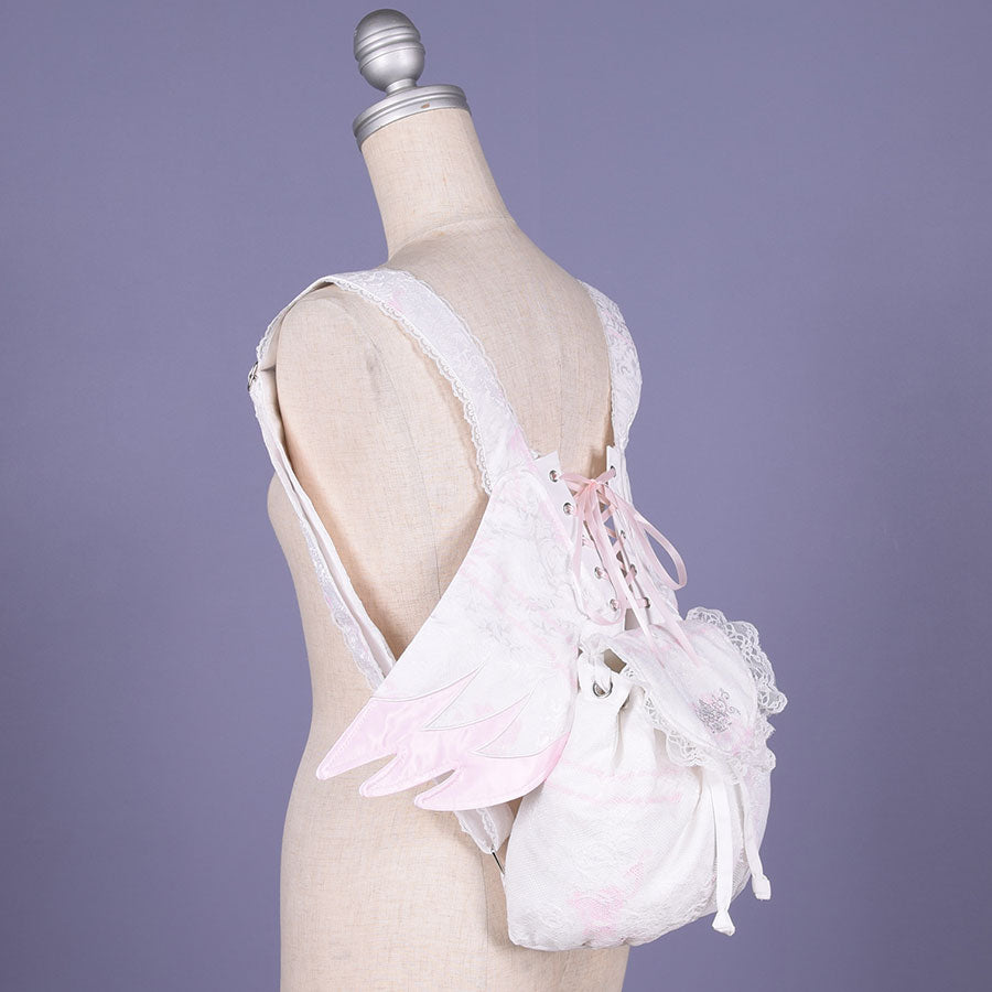 Sweet Alice Pink Angel Wing Backpack / WH-PK – h.NAOTO WEBSHOP