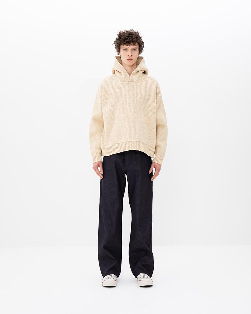 AMPLUS SB KNIT HOODIE P.O. | Visvim Official North American Web Store