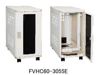 楽天市場】日東工業 FVSM90-606E システムラック サーバ収納防音タイプ
