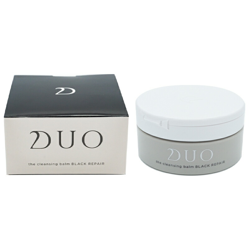 楽天市場】DUO デュオ ザ クレンジングバーム ブラックリペア 黒箱 90g