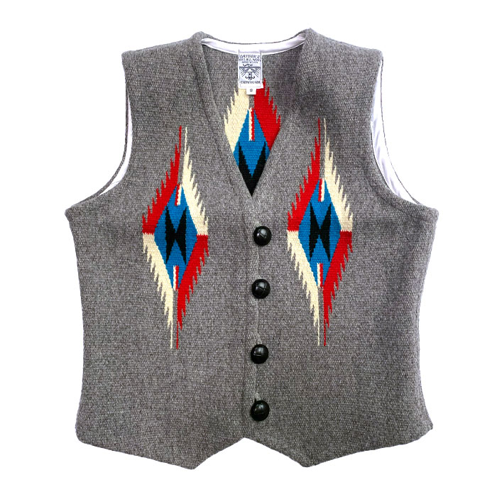 楽天市場】TRUJILLO'S Chimayo Rug Vest トルフィリオス チマヨ ラグ