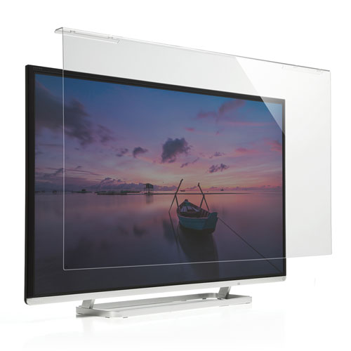 楽天市場】テレビ 保護パネル 液晶テレビ 透明カバー 保護フィルム