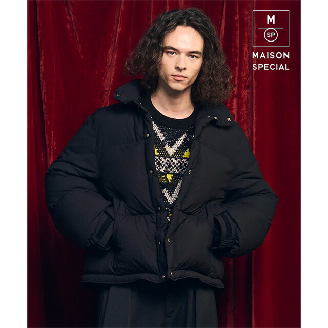 楽天市場】Name. ネーム BICOLOR DOWN JACKET バイカラー ダウン
