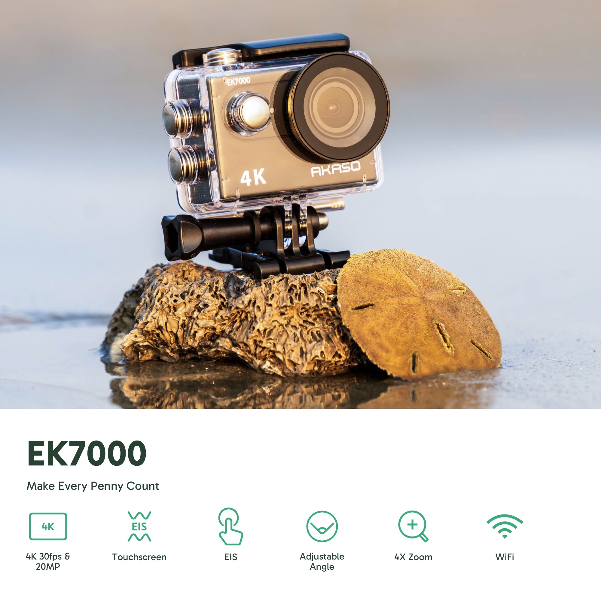 Akaso Ek7000 | Ek7000 Action Camera | Shop-AKASO