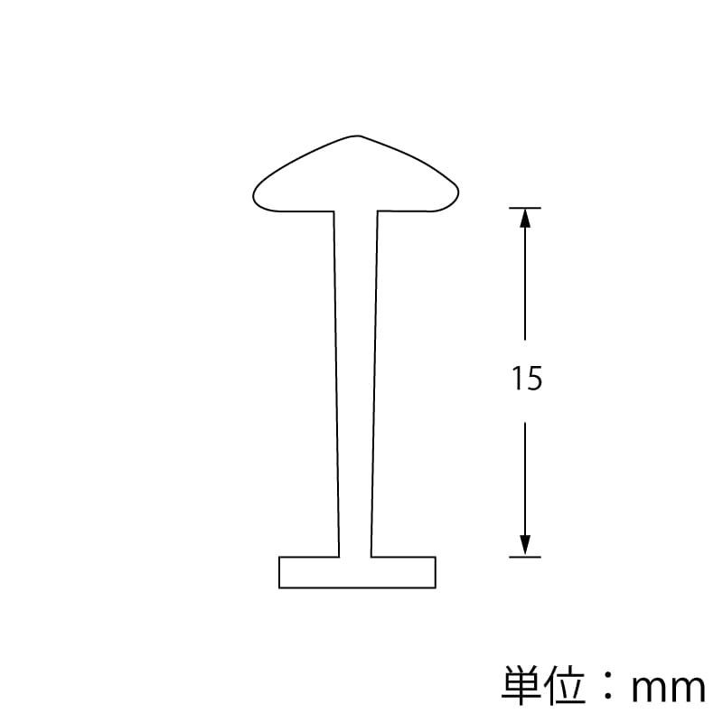 トスカバノック タグピン UX-15 10000本/箱 003739054 包装用品・店舗