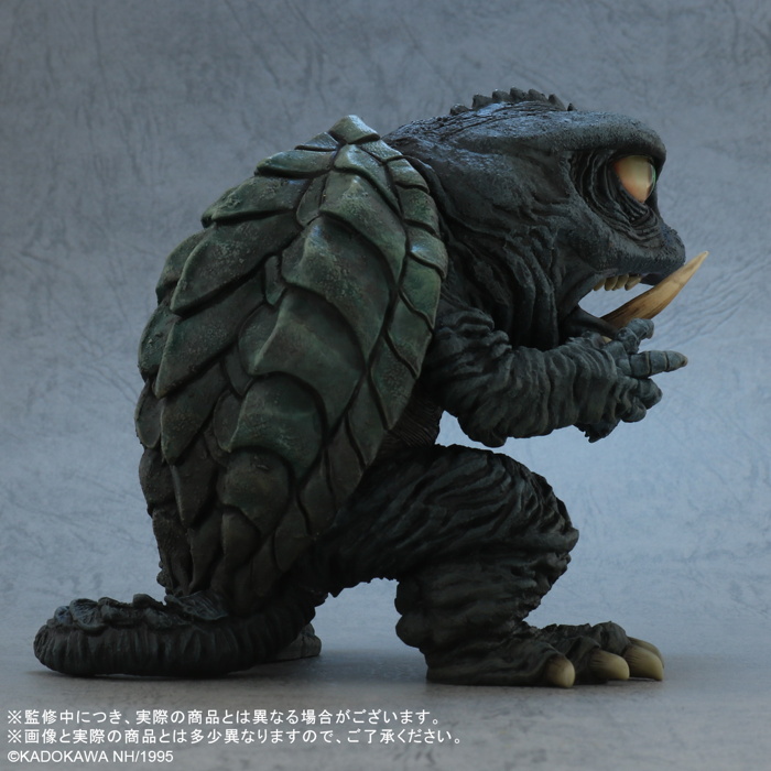 かわいいリアルな［デフォリアル］で「平成3部作」第1弾の「ガメラ