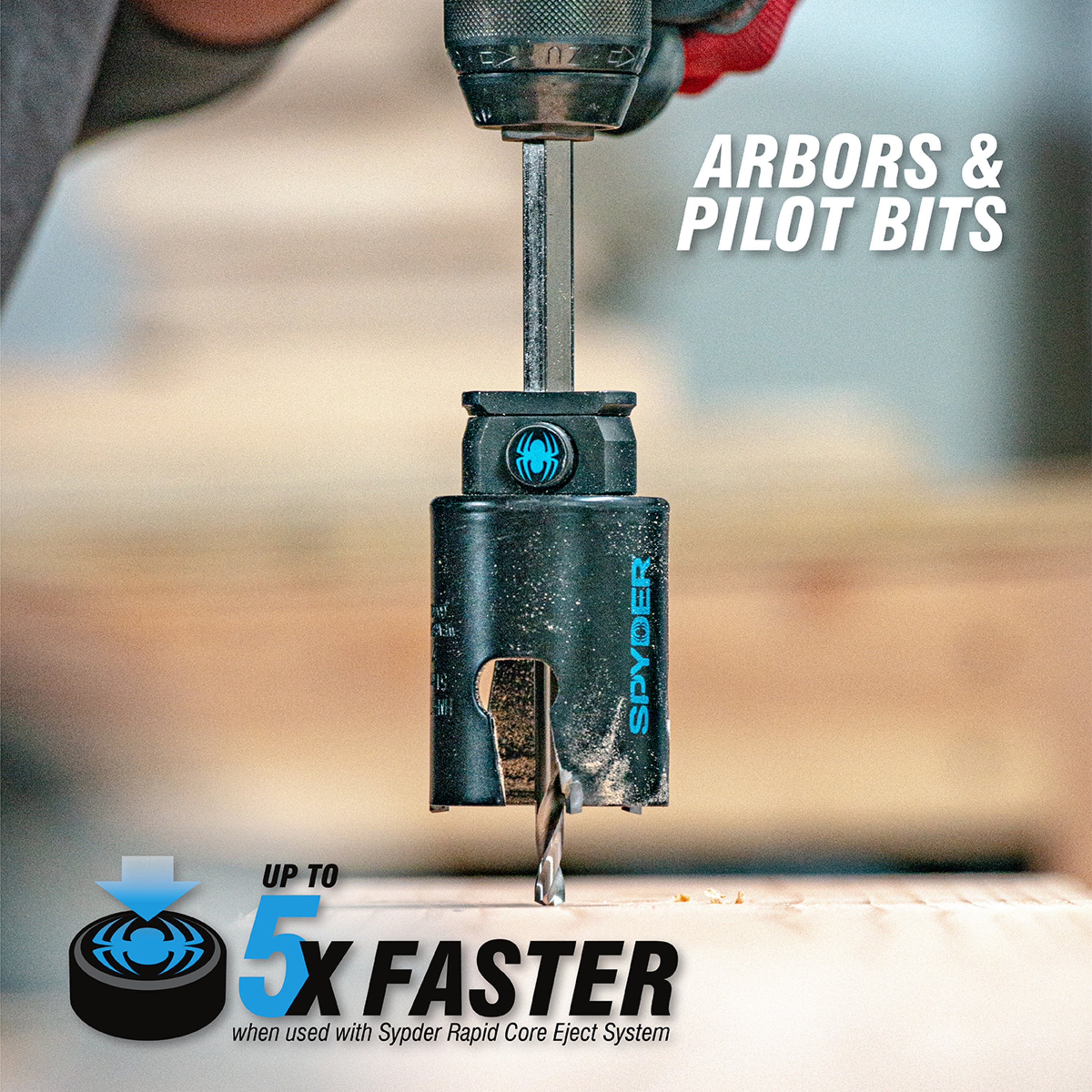 Rapid Core Eject® Hex8 3/8