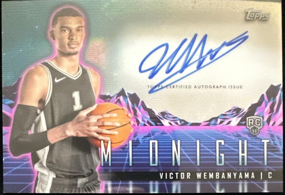 Victor Wembanyama #RHS-VW Prices | 2023 Topps Midnight Rookie