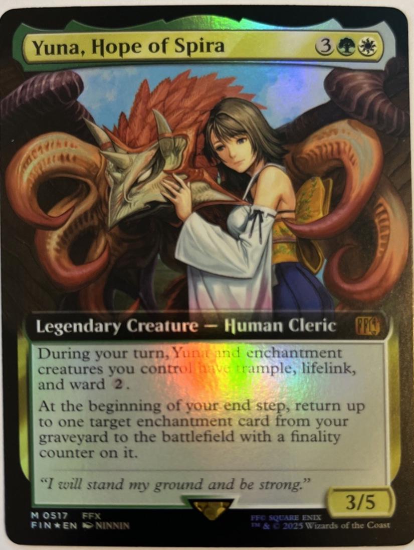 PSA10 MTG FF ユウナYuna, Hope of Spira PSA10 MTG FF ユウナYuna