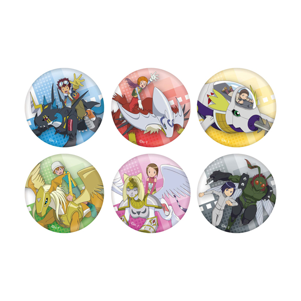 デジモンアドベンチャー02】缶バッジ（全6種ランダム）: 雑貨｜東映